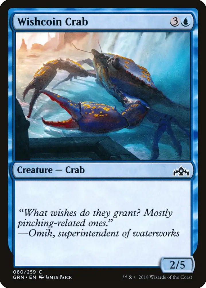 Wishcoin Crab [Guilds of Ravnica] - MTG Single