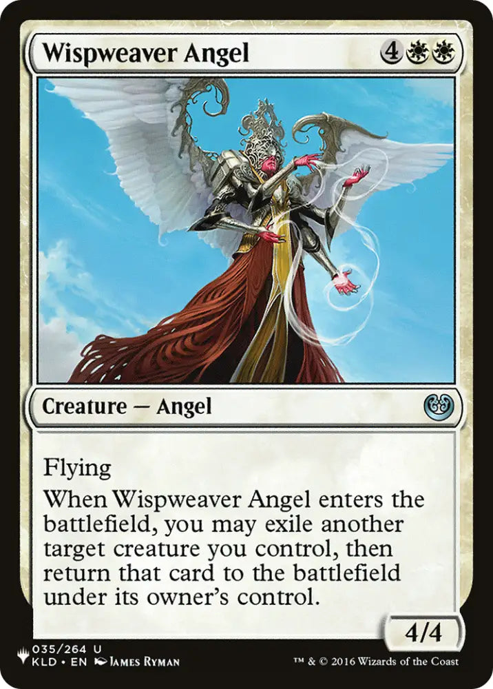 Wispweaver Angel [The List] - MTG Single