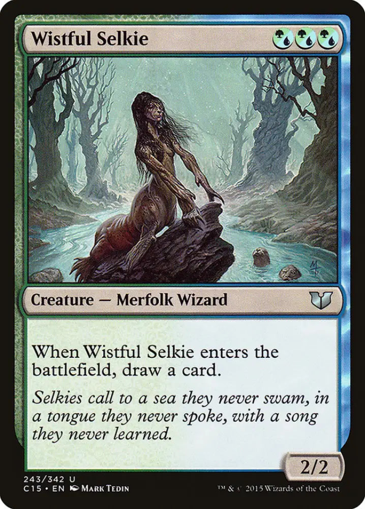 Wistful Selkie [Commander 2015] - MTG Single
