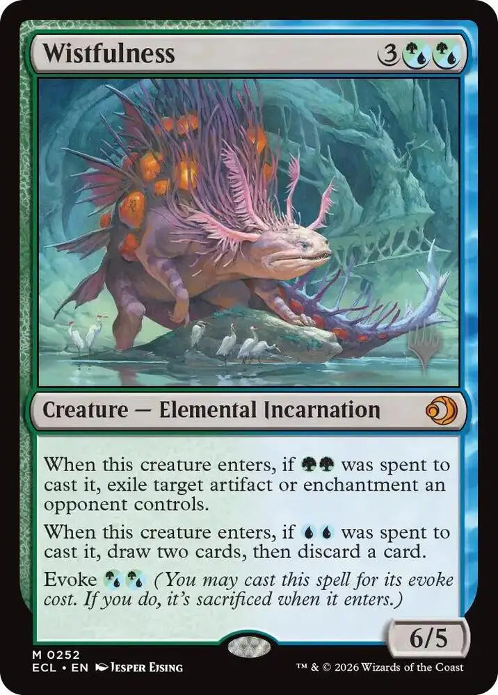 Wistfulness (252) [Lorwyn Eclipsed Promos]