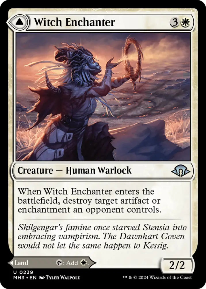 Witch Enchanter // Witch-Blessed Meadow [Modern Horizons 3] - MTG Single