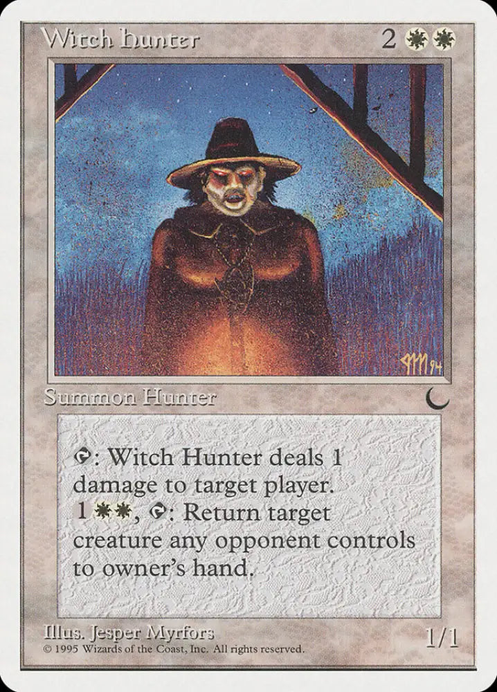 Witch Hunter [Chronicles] - MTG Single