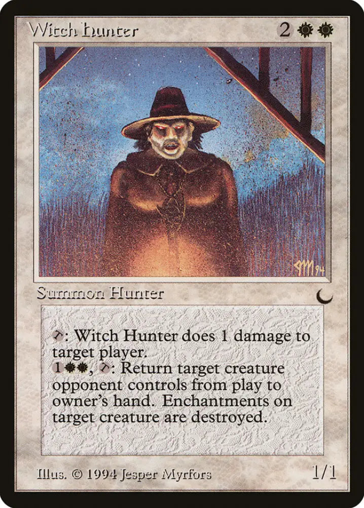 Witch Hunter [The Dark] - MTG Single