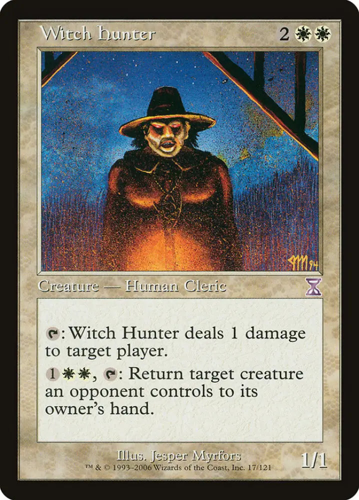 Witch Hunter [Time Spiral Timeshifted] - MTG Single