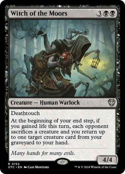 Witch of the Moors [Outlaws of Thunder Junction Commander] - MTG Single