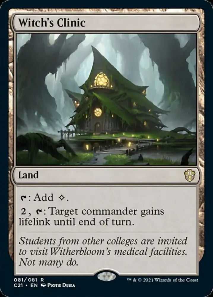 Witch’s Clinic [Commander 2021] - MTG Single