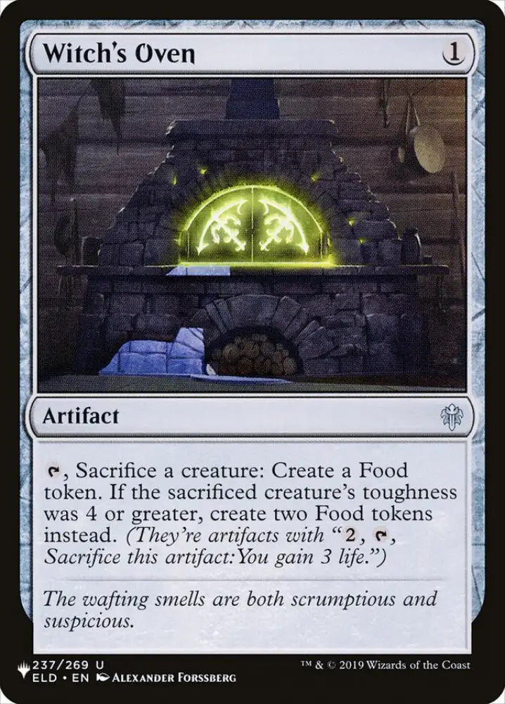 Witch’s Oven [The List] - MTG Single