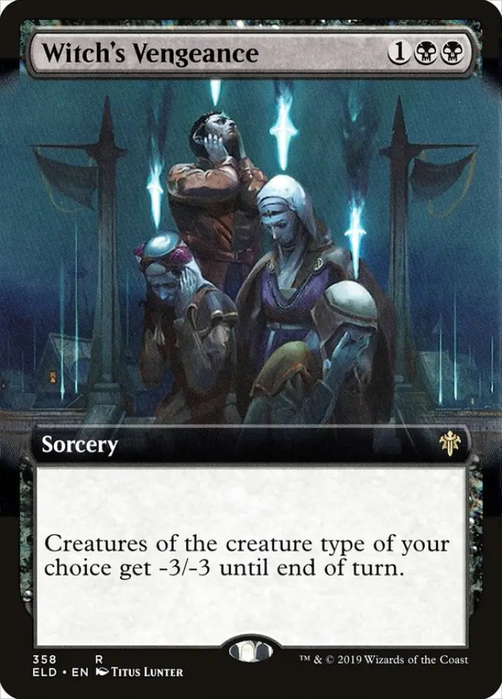 Witch’s Vengeance (Extended Art) [Throne of Eldraine] - MTG Single