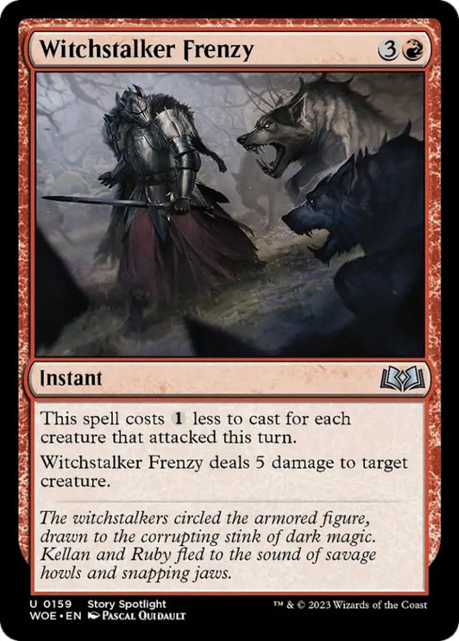 Witchstalker Frenzy [Wilds of Eldraine] - MTG Single