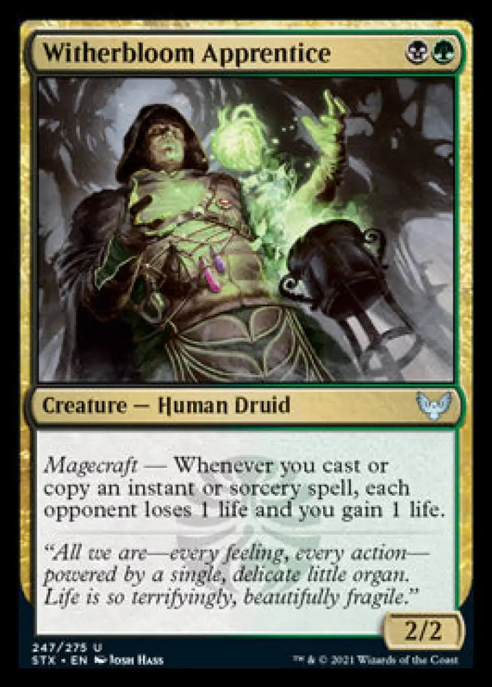 Witherbloom Apprentice [Strixhaven: School of Mages] - MTG Single