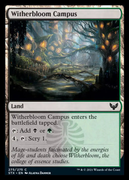 Witherbloom Campus [Strixhaven: School of Mages] - MTG Single
