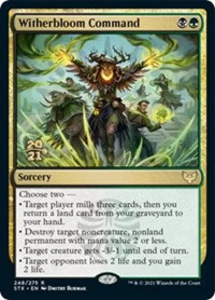 Witherbloom Command (248) [Prerelease Cards]
