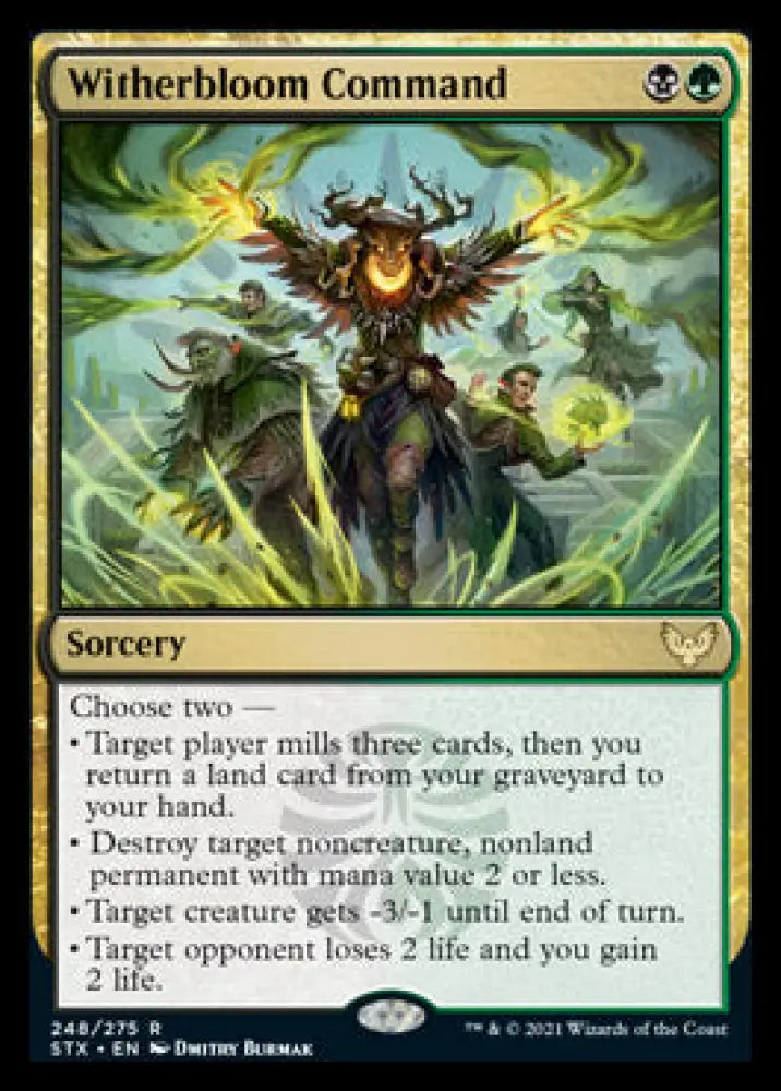 Witherbloom Command [Strixhaven: School of Mages] - MTG Single