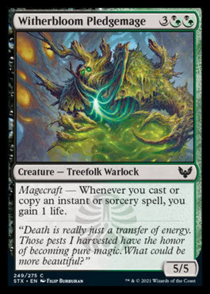 Witherbloom Pledgemage [Strixhaven: School of Mages] - MTG Single