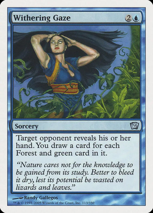 Withering Gaze [Ninth Edition] - MTG Single