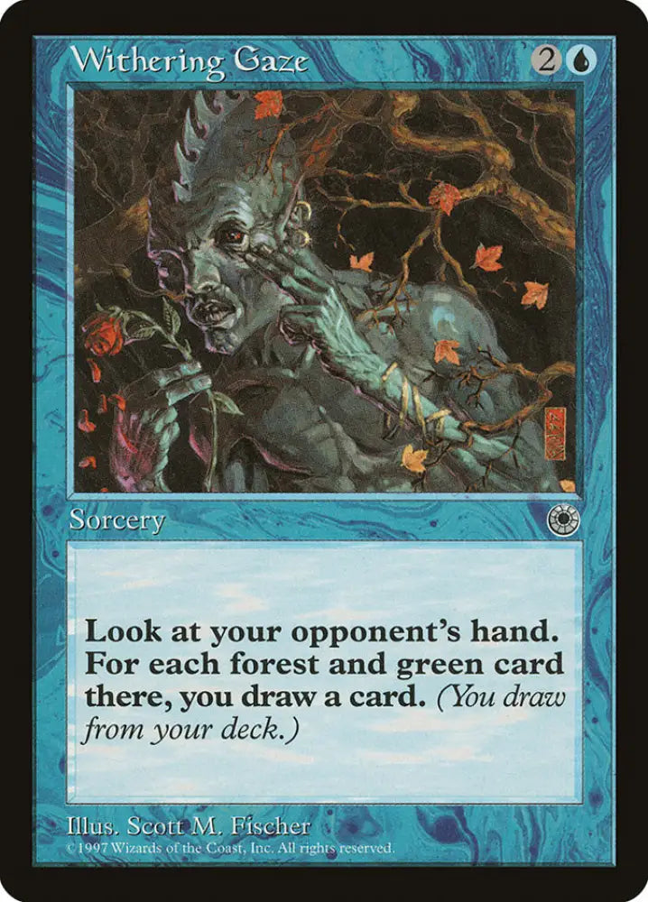 Withering Gaze [Portal] - MTG Single