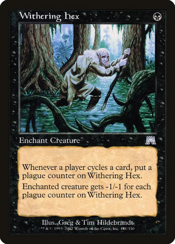 Withering Hex [Onslaught] - MTG Single