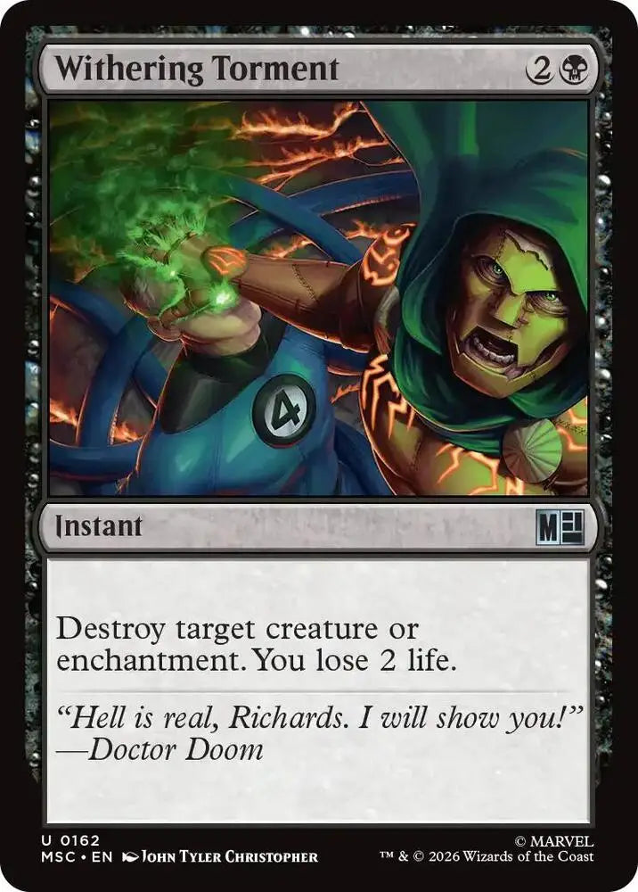 Withering Torment (162) [Marvel Super Heroes Commander]