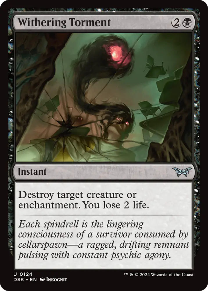 Withering Torment [Duskmourn: House of Horror] - MTG Single