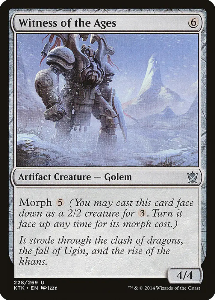Witness of the Ages [Khans of Tarkir] - MTG Single