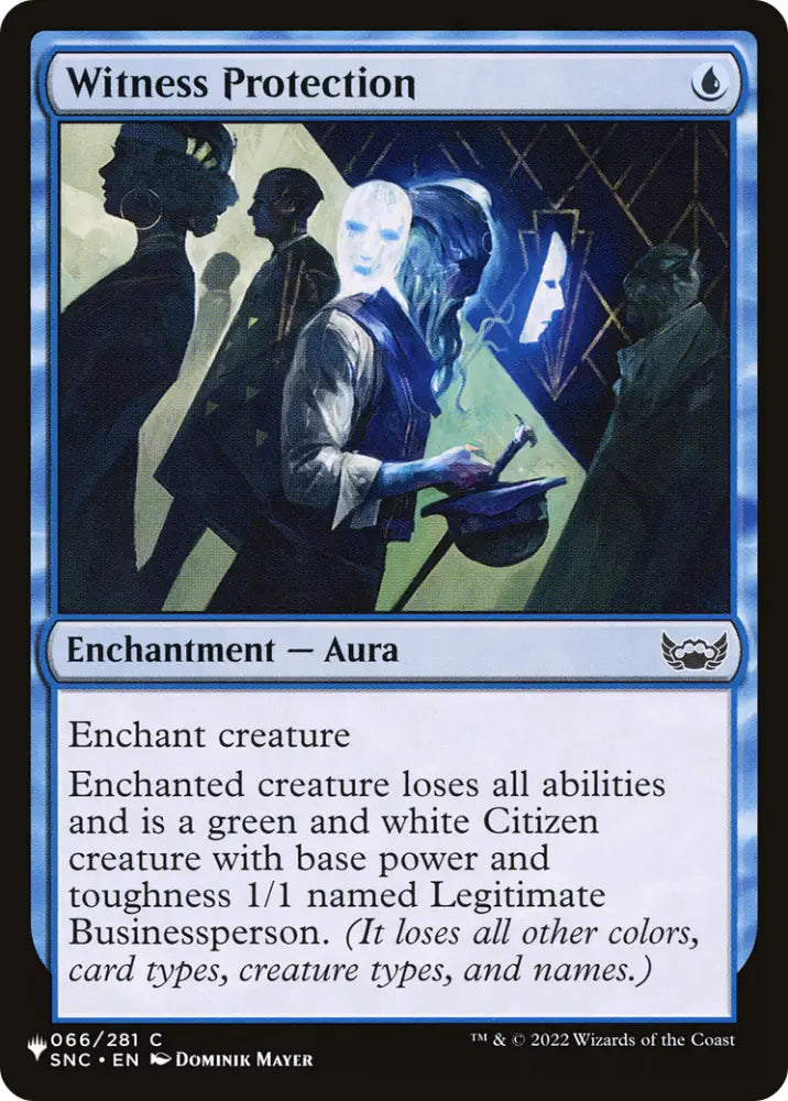 Witness Protection [The List] - MTG Single