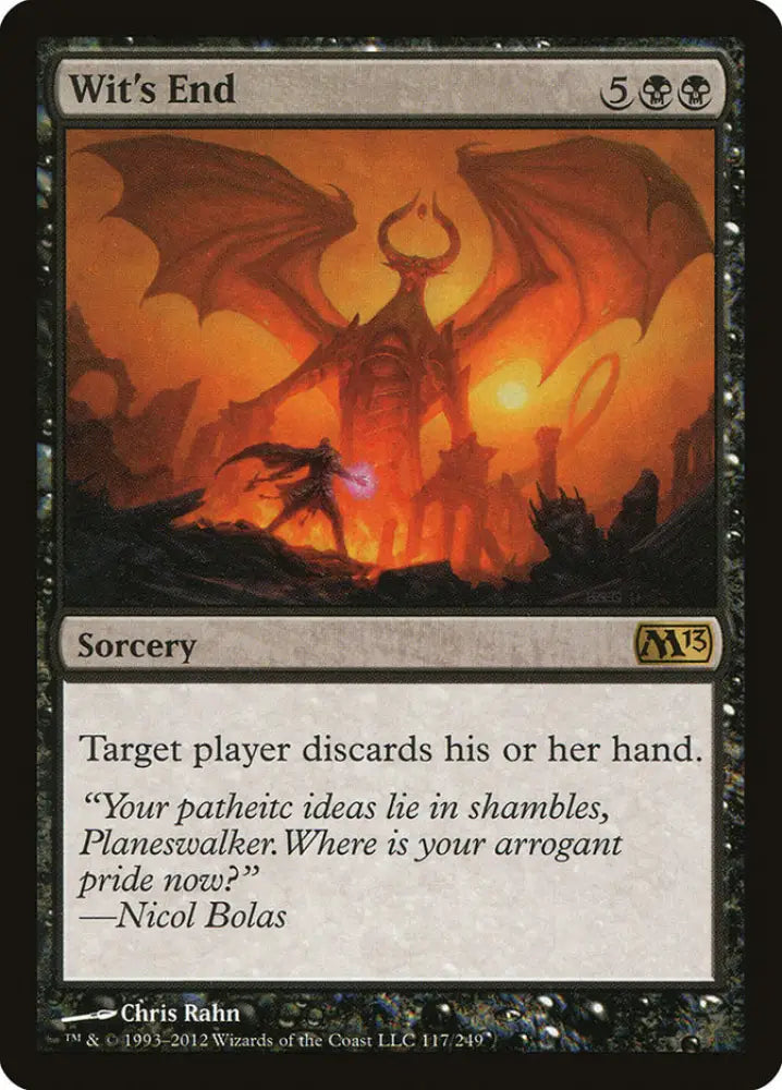 Wit’s End [Magic 2013] - MTG Single