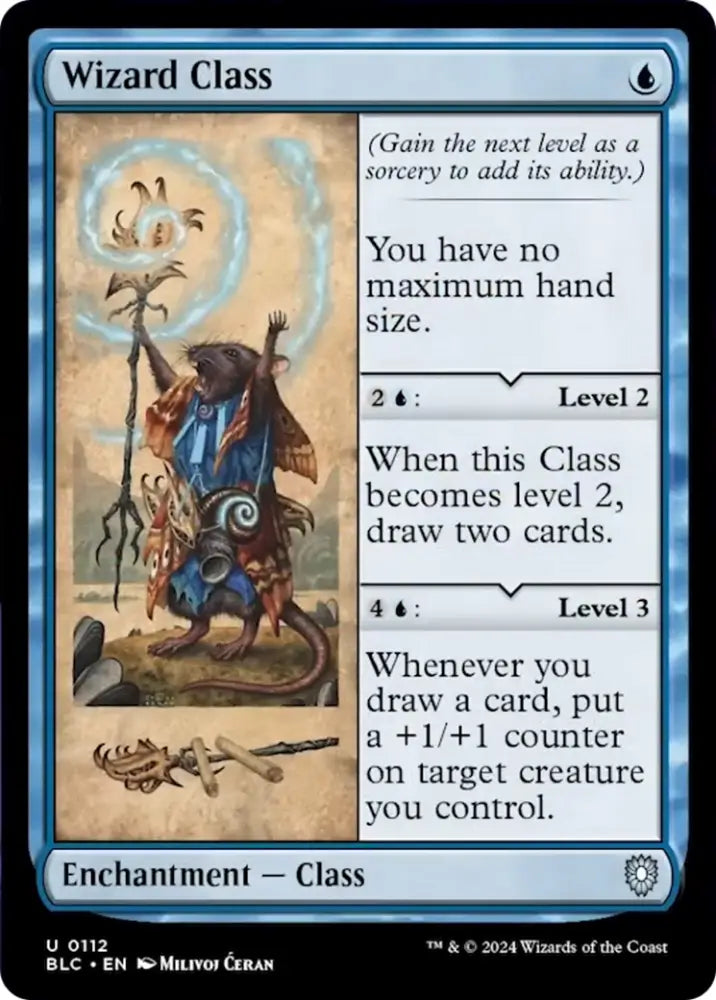 Wizard Class [Bloomburrow Commander] - MTG Single