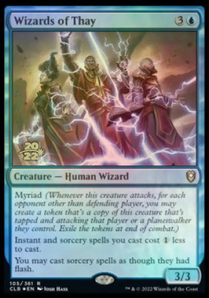 Wizards of Thay [Commander Legends: Battle for Baldur’s Gate Prerelease Promos] - MTG Single