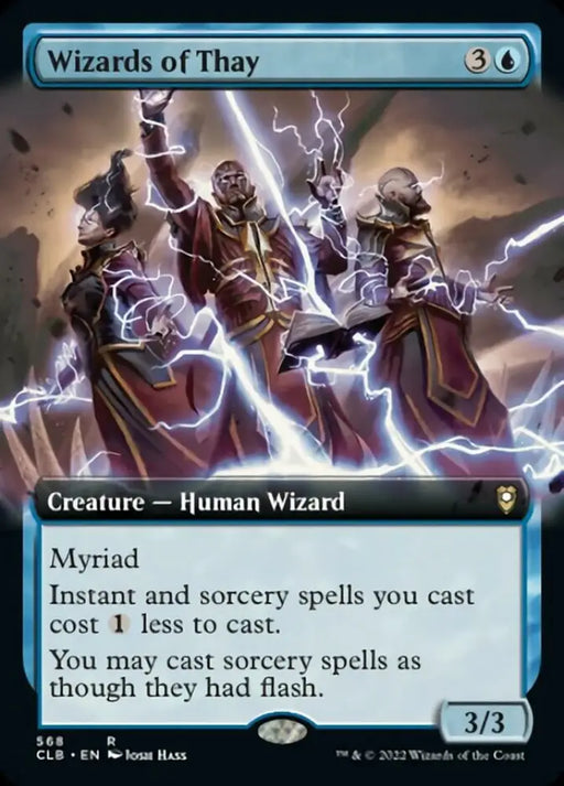 Wizards of Thay (Extended Art) [Commander Legends: Battle for Baldur’s Gate] - MTG Single