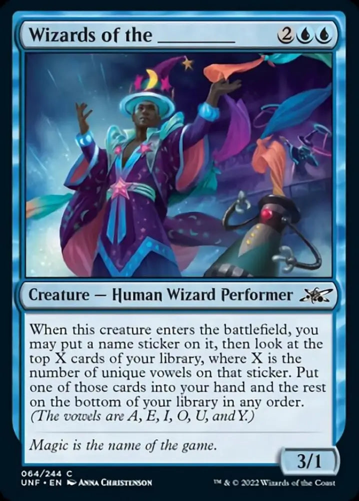 Wizards of the _____ [Unfinity] - MTG Single