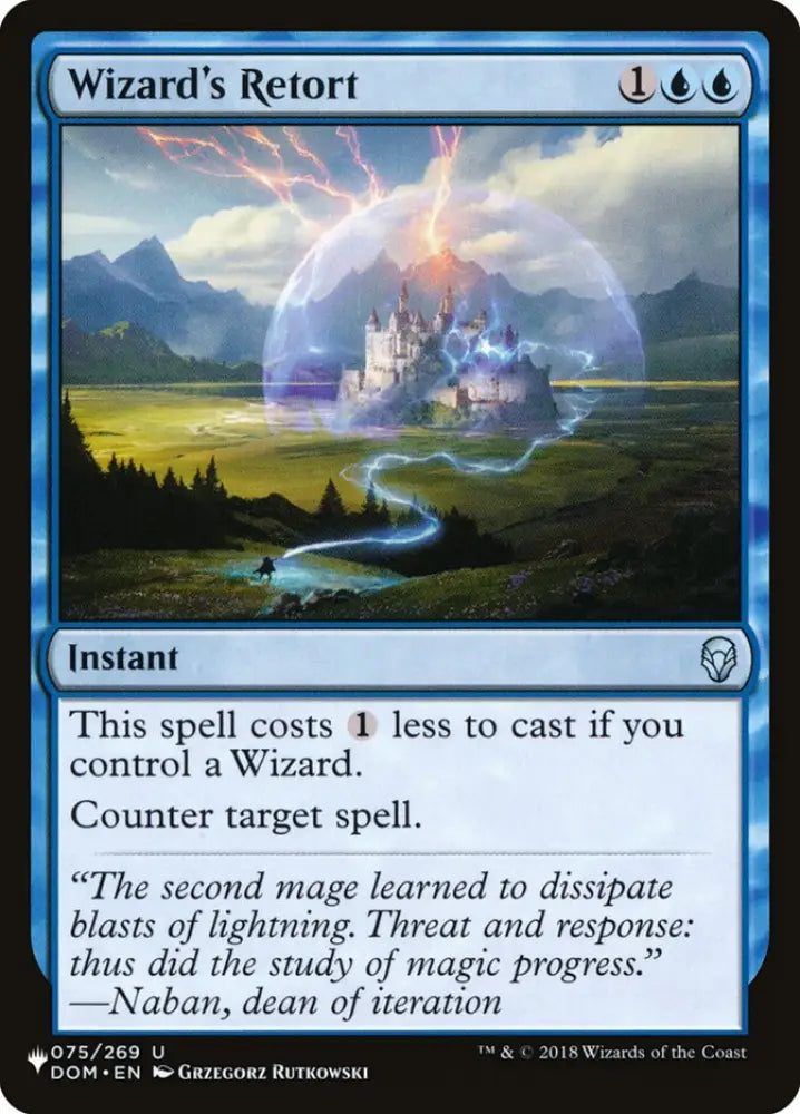Wizard’s Retort [The List] - MTG Single