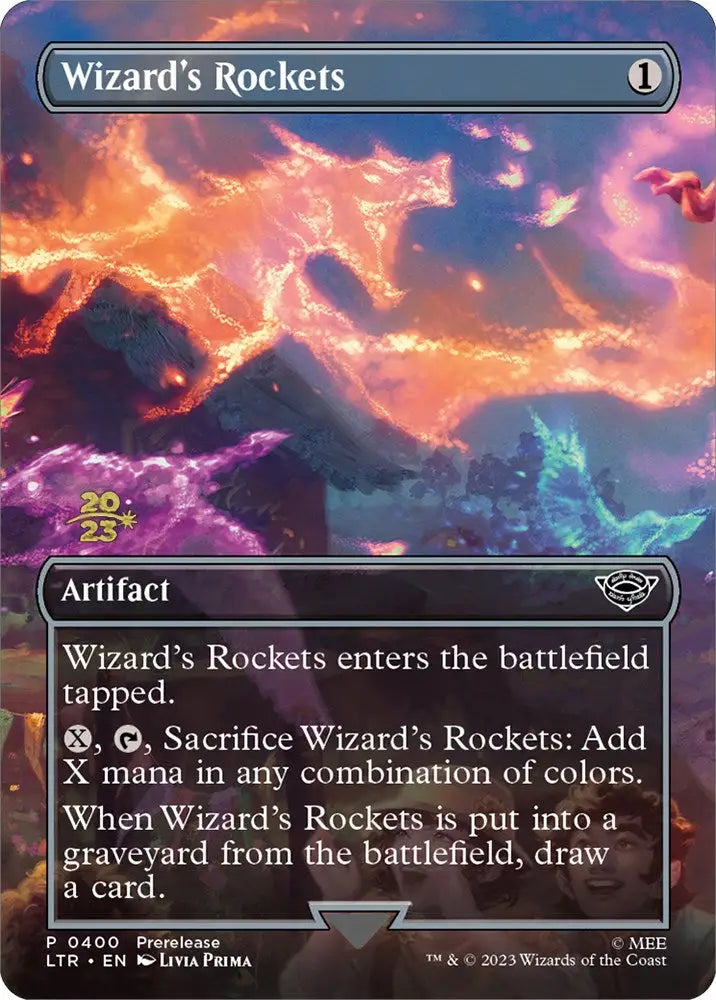 Wizard’s Rockets [The Lord of the Rings: Tales of Middle-Earth Prerelease Promos] - MTG Single