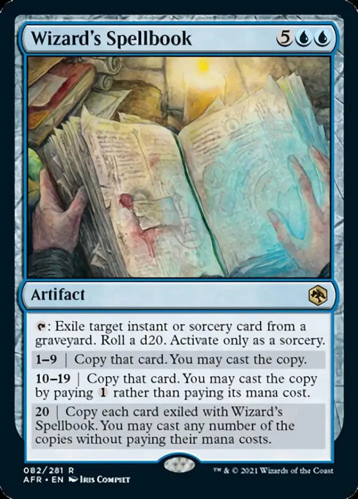 Wizard’s Spellbook [Dungeons & Dragons: Adventures in the Forgotten Realms] - MTG Single