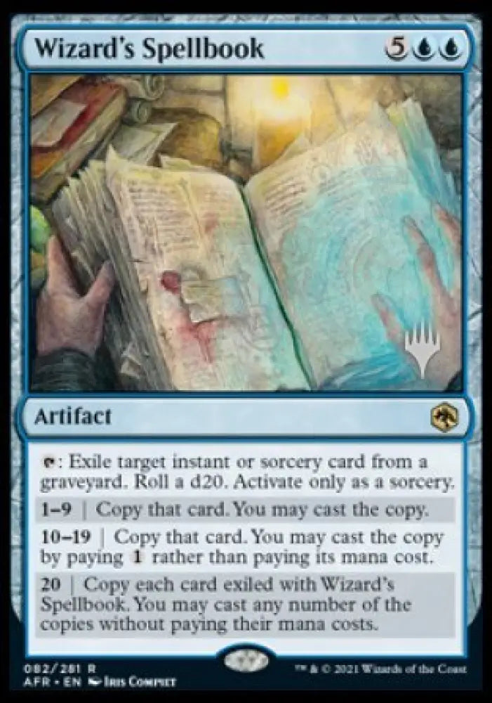 Wizard’s Spellbook (Promo Pack) [Dungeons & Dragons: Adventures in the Forgotten Realms Promos] - MTG Single