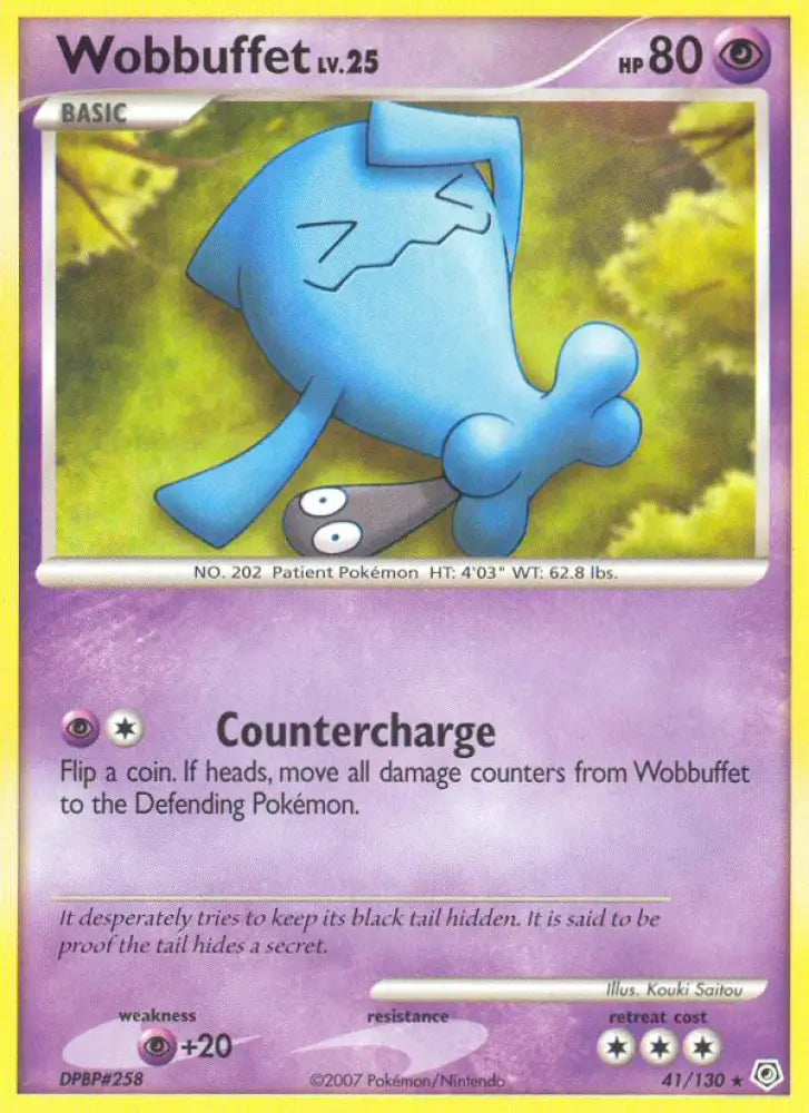 Wobbuffet (41/130) [Diamond & Pearl: Base Set] - Pokemon Single
