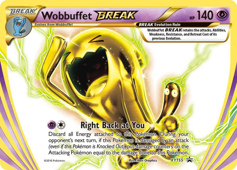 Wobbuffet BREAK (XY155) [XY: Black Star Promos] - Pokemon Single