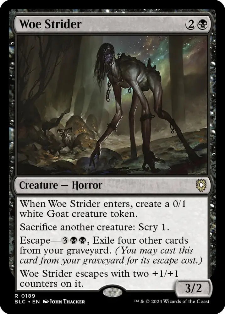 Woe Strider [Bloomburrow Commander] - MTG Single