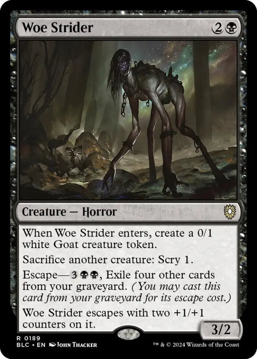 Woe Strider [Bloomburrow Commander] - MTG Single