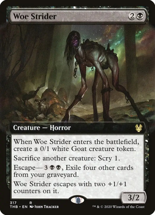 Woe Strider (Extended Art) [Theros Beyond Death] - MTG Single