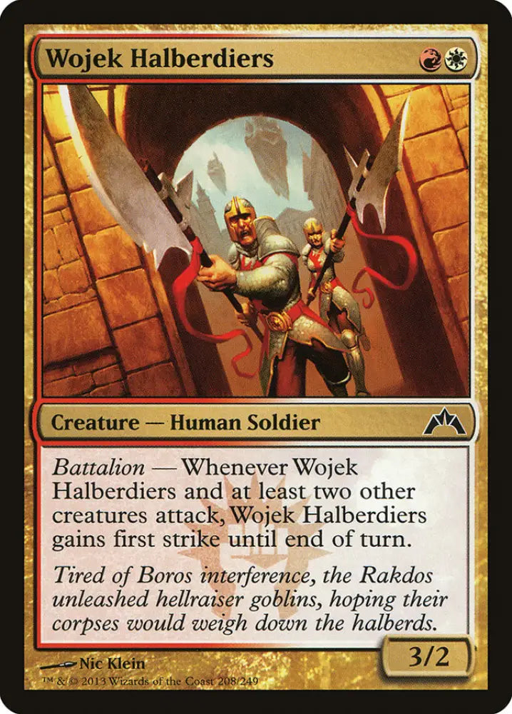 Wojek Halberdiers [Gatecrash] - MTG Single