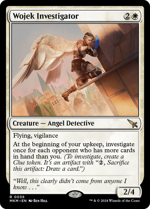 Wojek Investigator (Blue) [Murders at Karlov Manor] - MTG Single