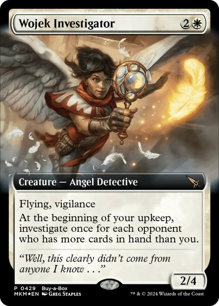 Wojek Investigator [Murders at Karlov Manor Promos] - MTG Single