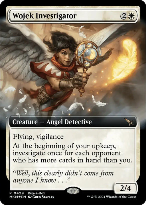 Wojek Investigator [Murders at Karlov Manor Promos] - MTG Single