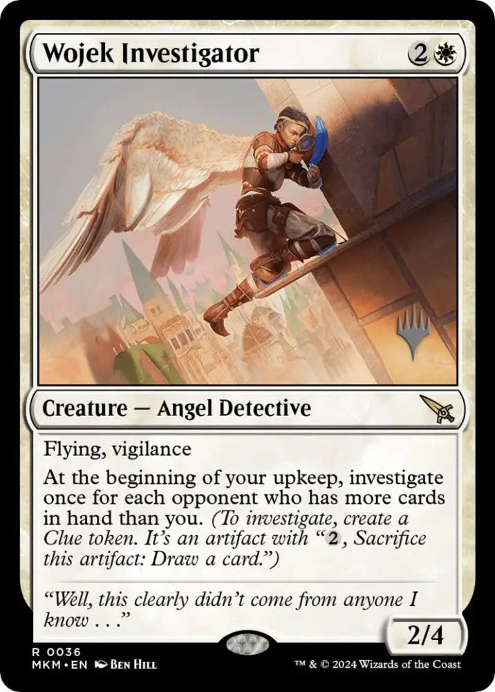Wojek Investigator (Promo Pack) [Murders at Karlov Manor Promos] - MTG Single