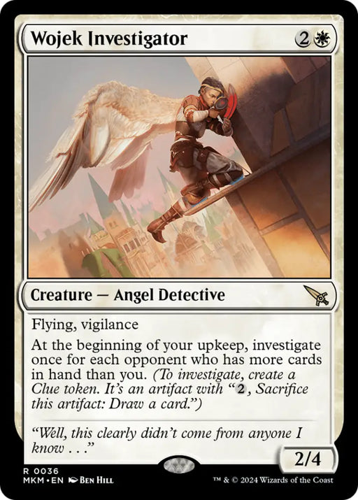 Wojek Investigator (Red) [Murders at Karlov Manor] - MTG Single