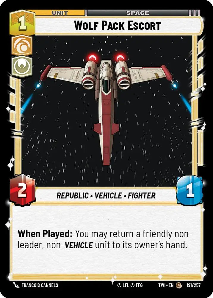 Wolf Pack Escort (191/257) [Twilight of the Republic] - Star Wars: Unlimited Single