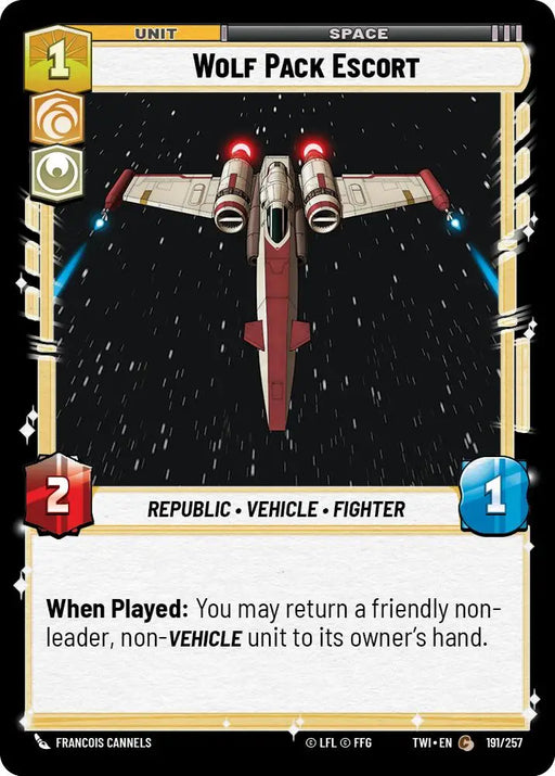Wolf Pack Escort (191/257) [Twilight of the Republic] - Star Wars: Unlimited Single