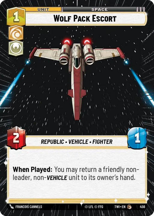 Wolf Pack Escort (Hyperspace) (456) [Twilight of the Republic] - Star Wars: Unlimited Single