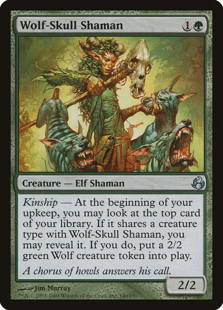 Wolf-Skull Shaman [Morningtide] - MTG Single
