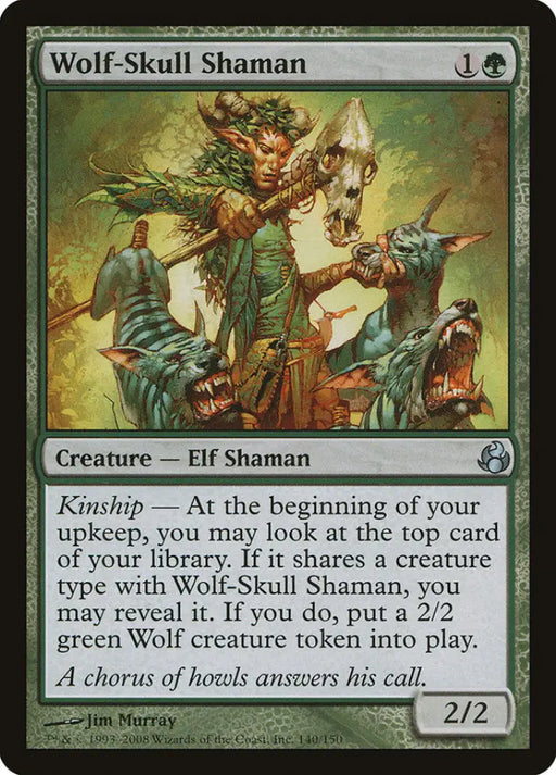 Wolf-Skull Shaman [Morningtide] - MTG Single